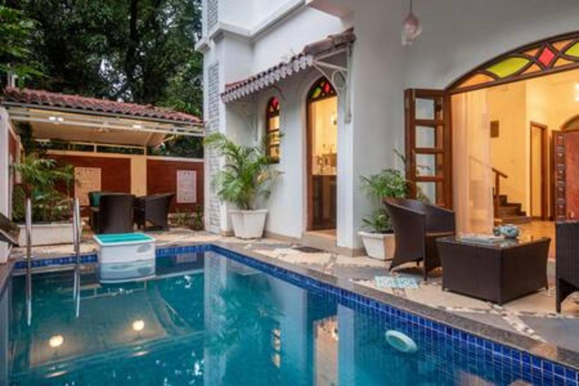 Fortune Villa D -Luxurious 5 Bhk Villa In Candolim Nerul  Exteriör bild